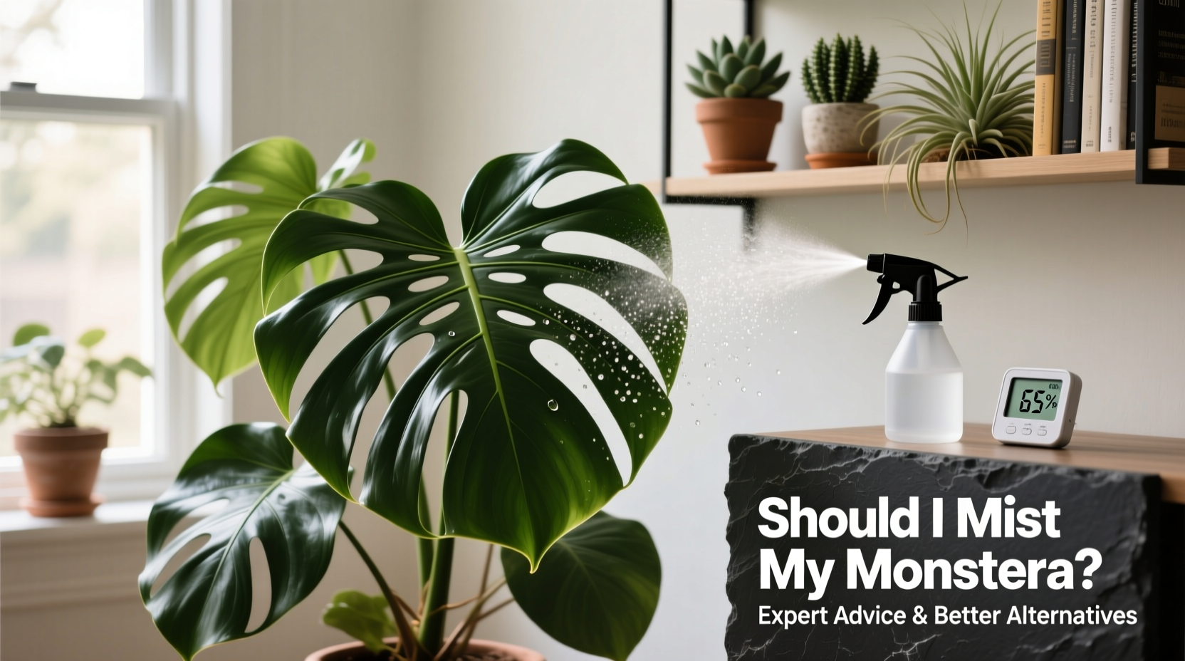 Should I Mist My Monstera? Expert Advice & Better Alternatives