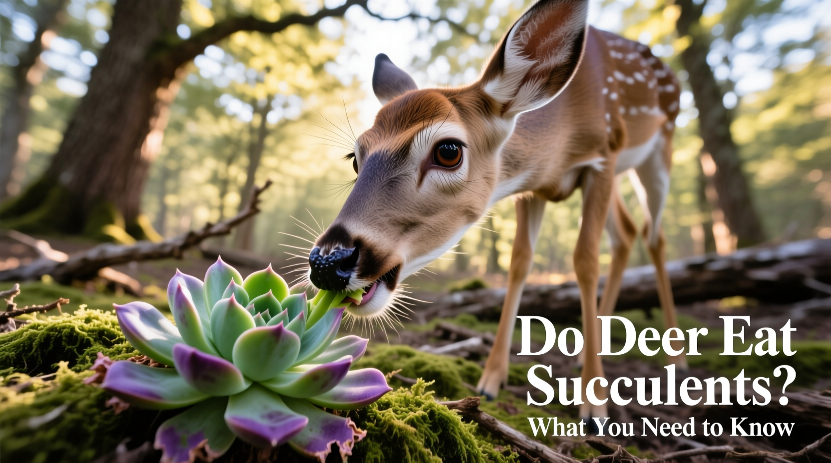 Do Deer Eat Succulents? What You Need to Know