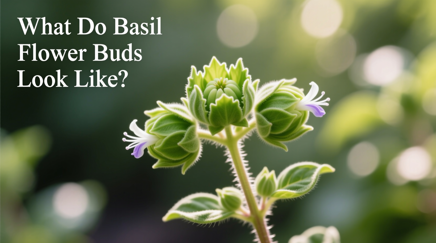 What Do Basil Flower Buds Look Like? [Visual Guide]