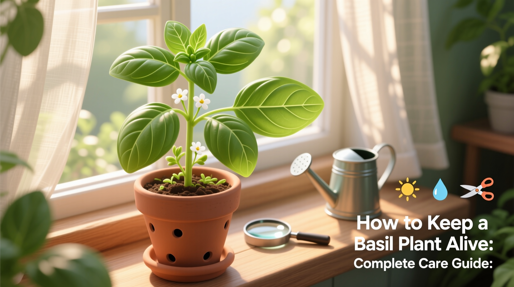 How to Keep a Basil Plant Alive: Complete Care Guide