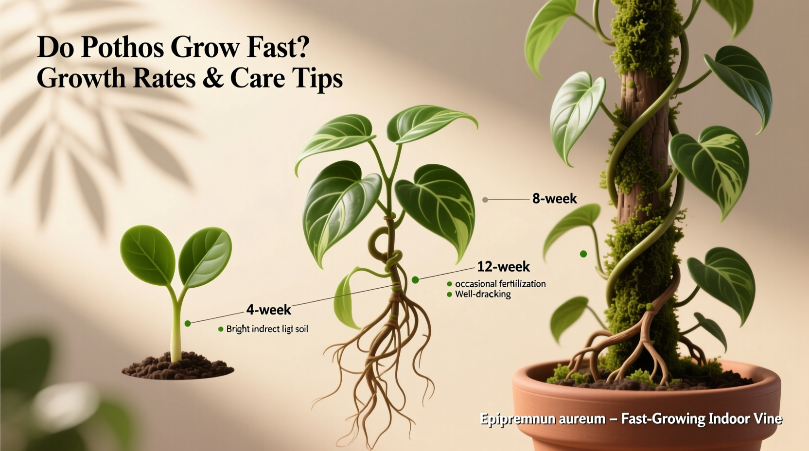 Do Pothos Grow Fast? Growth Rates & Care Tips