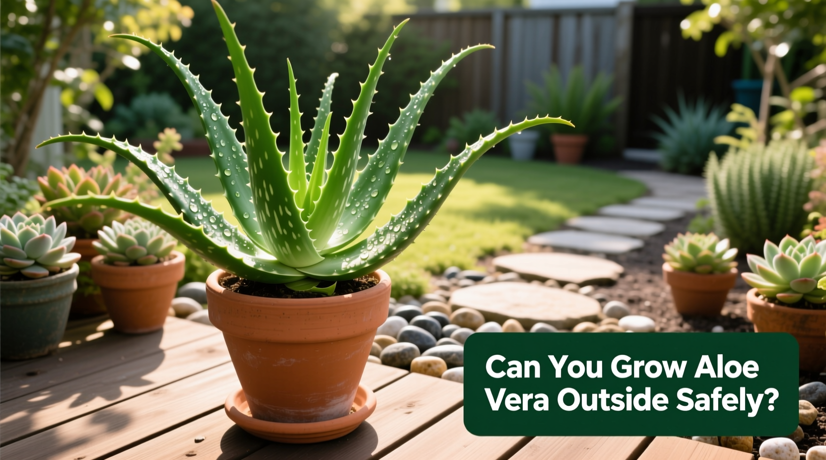 Can You Grow Aloe Vera Outside Safely?
