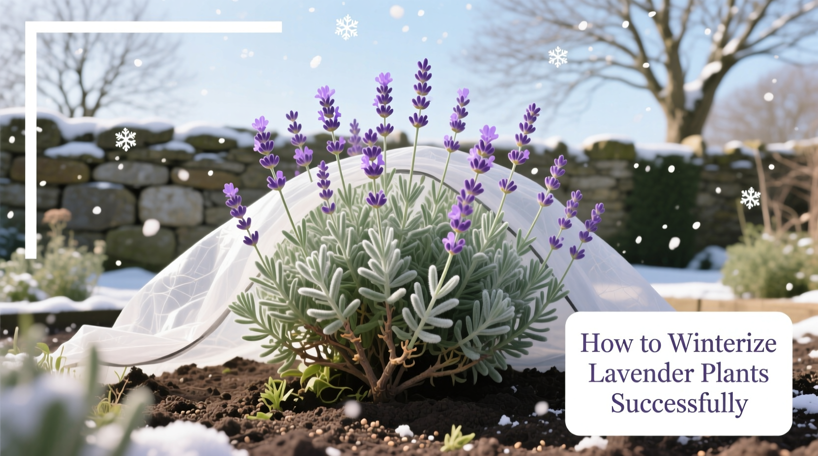 How to Winterize Lavender Plants Successfully