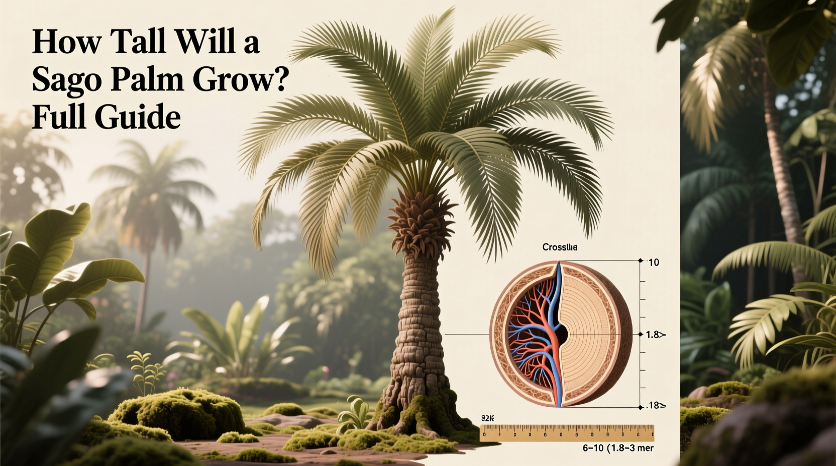 How Tall Will a Sago Palm Grow? Full Guide