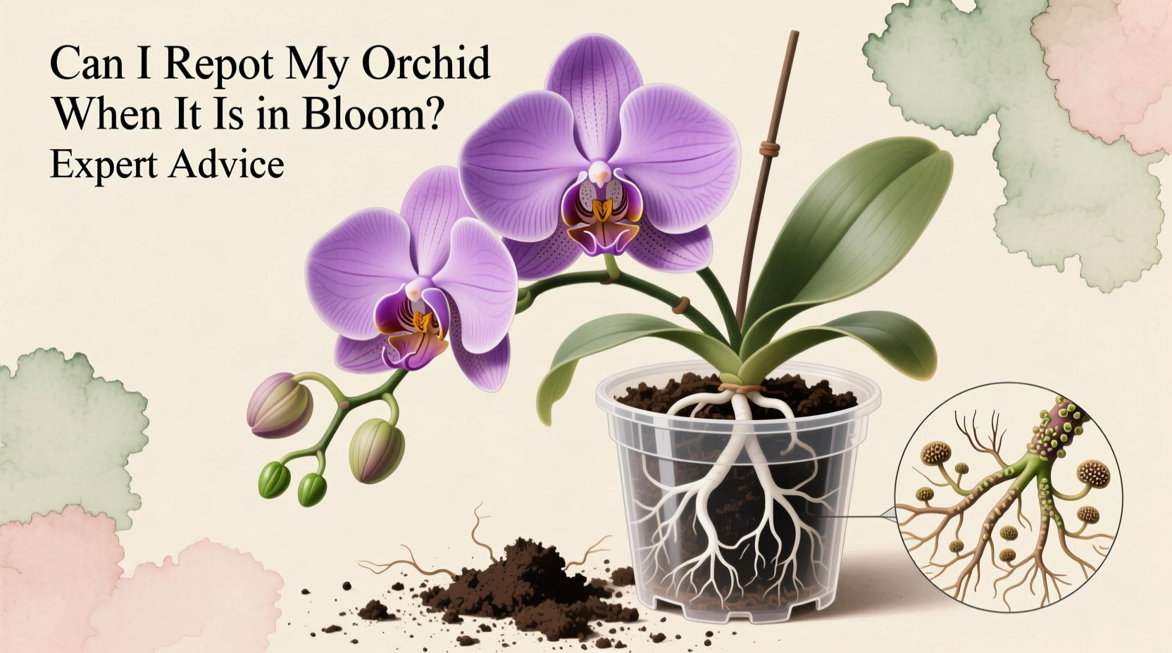 Can I Repot My Orchid When It Is in Bloom? Expert Advice