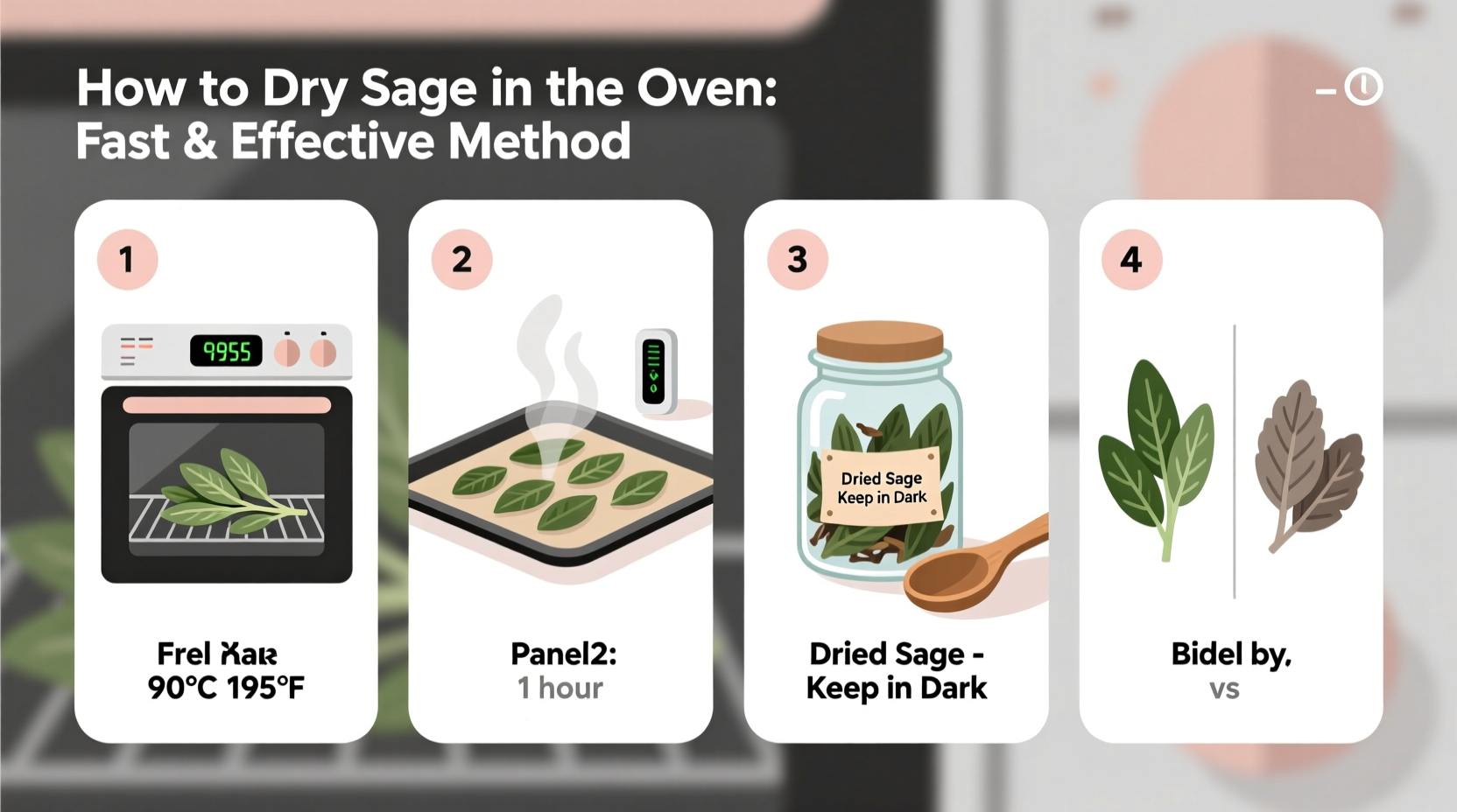 How to Dry Sage in the Oven: Fast & Effective Method