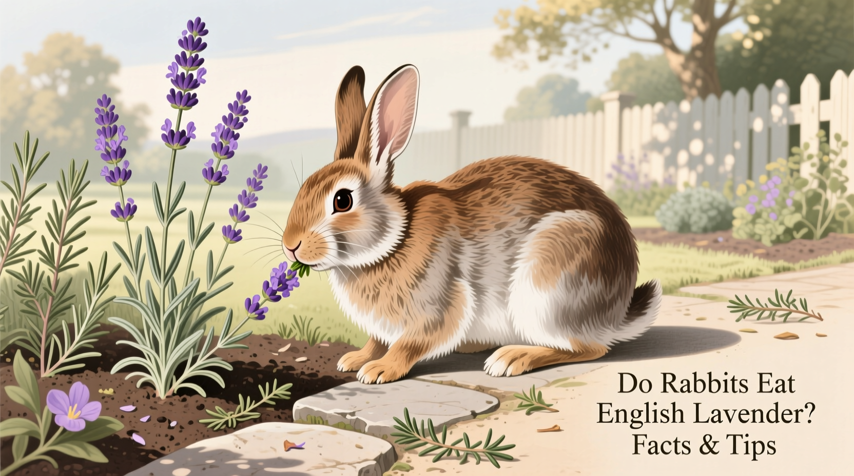 Do Rabbits Eat English Lavender? Facts & Tips