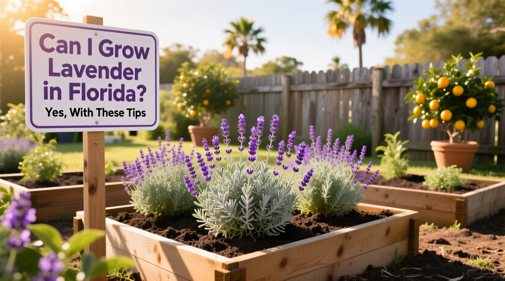 Can I Grow Lavender in Florida? Yes, With These Tips