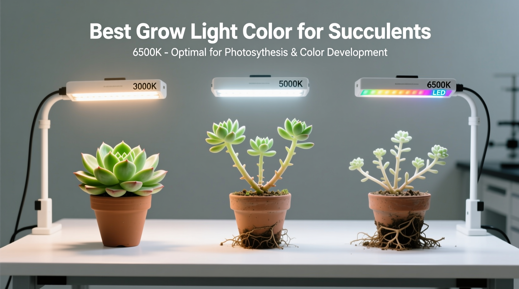 Best Grow Light Color for Succulents