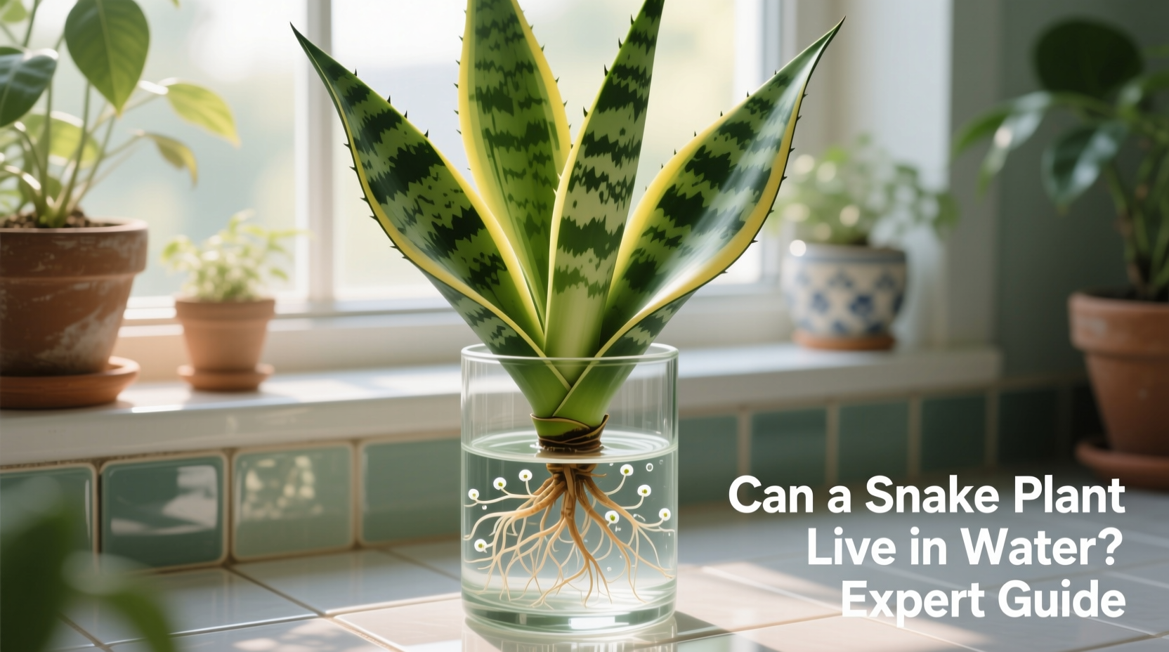 Can a Snake Plant Live in Water? Expert Guide
