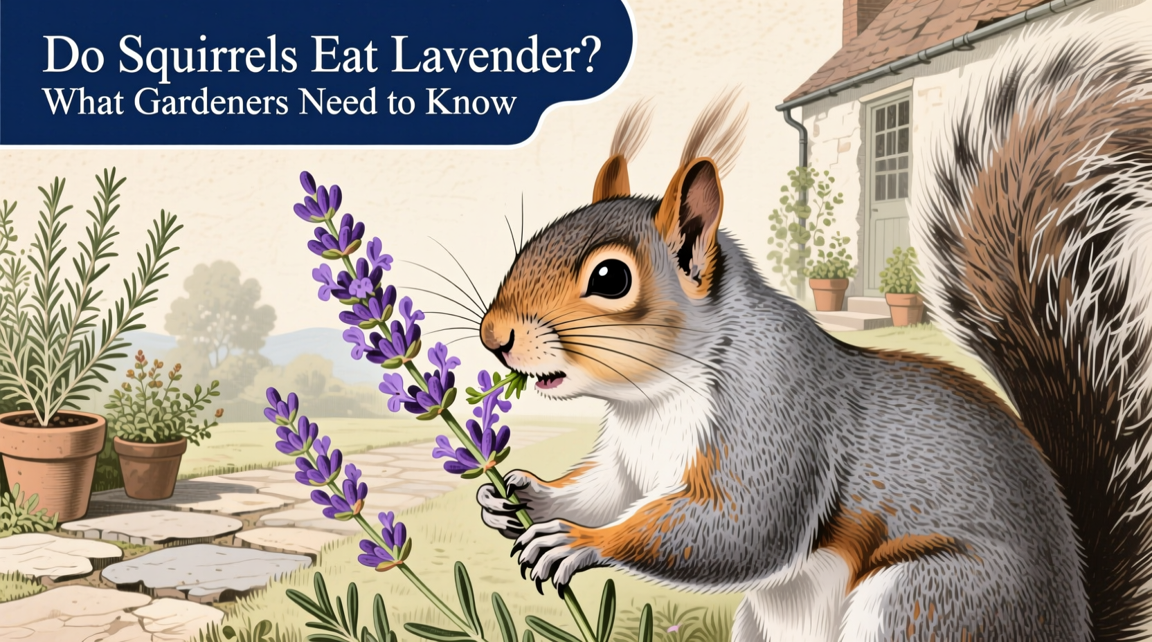 Do Squirrels Eat Lavender? What Gardeners Need to Know