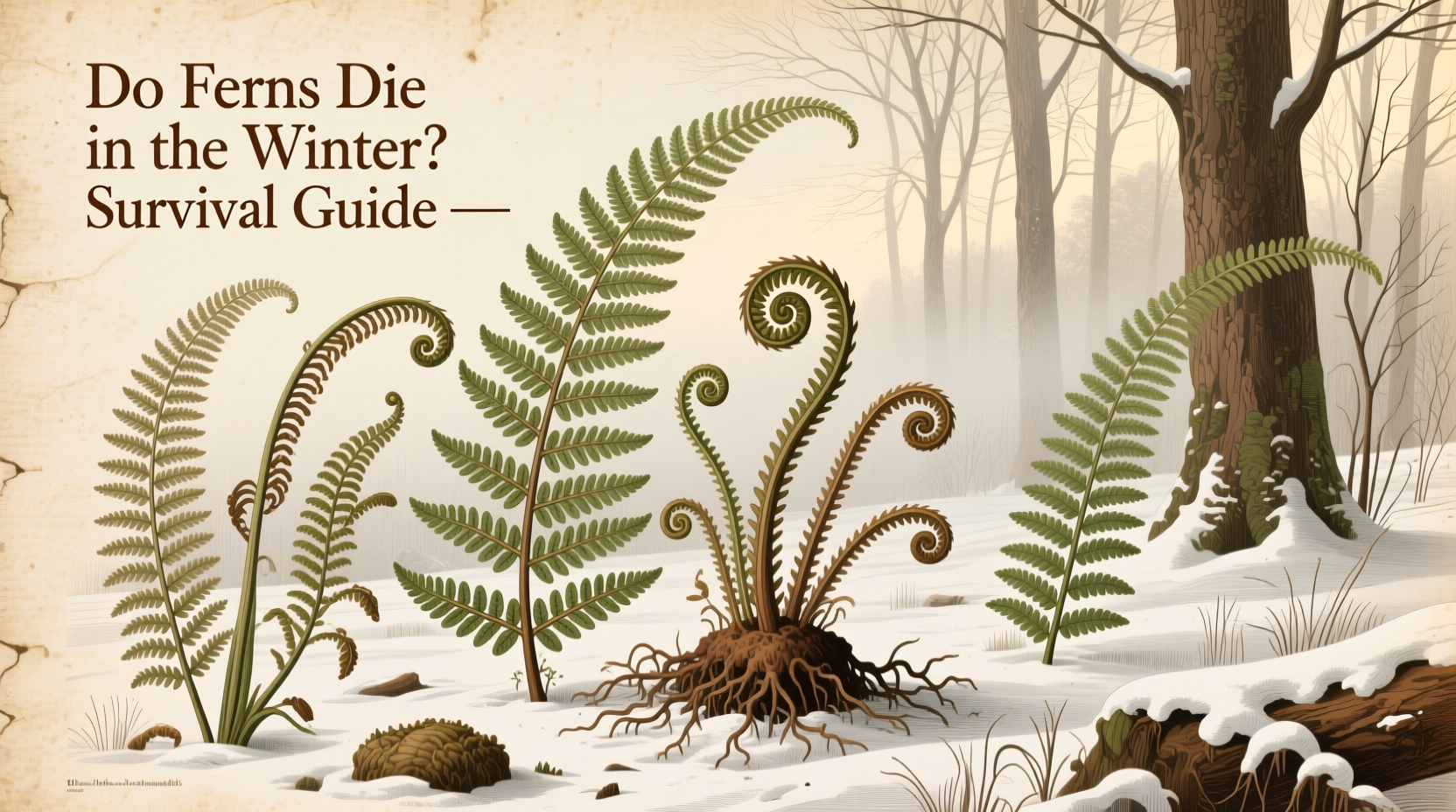 Do Ferns Die in the Winter? Survival Guide