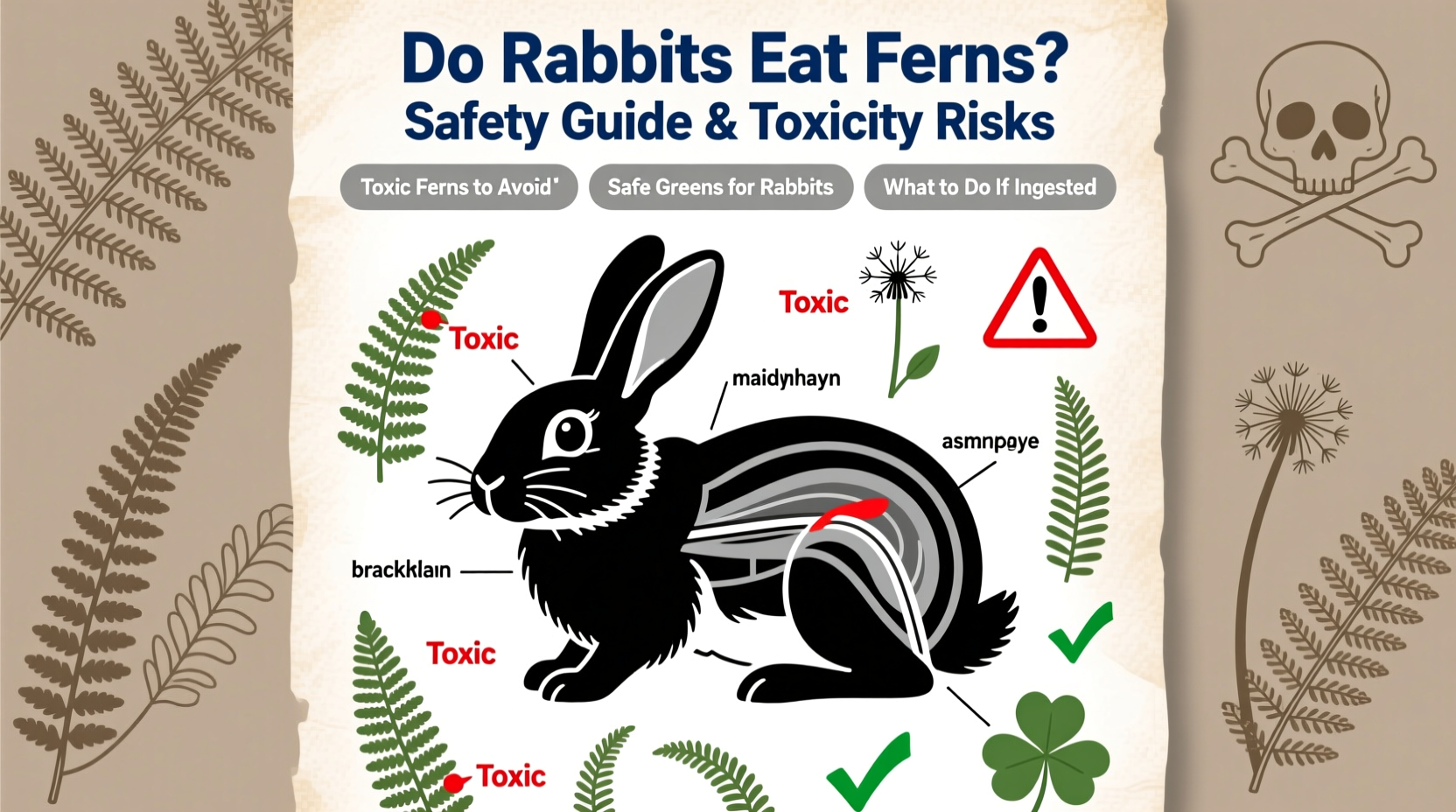 Do Rabbits Eat Ferns? Safety Guide & Toxicity Risks