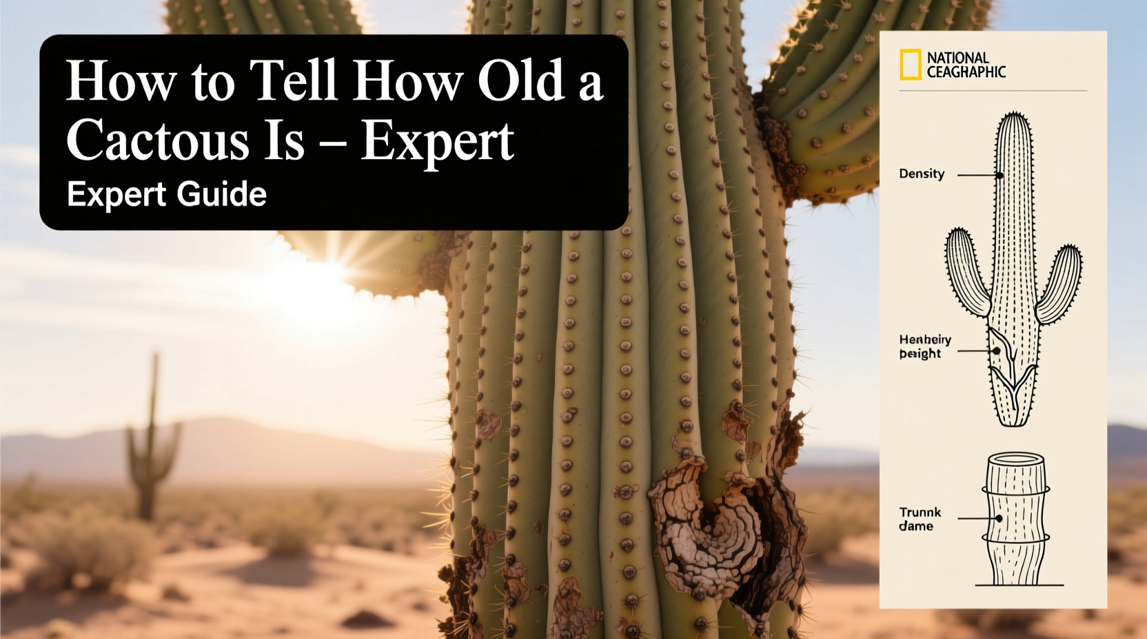 How to Tell How Old a Cactus Is - Expert Guide