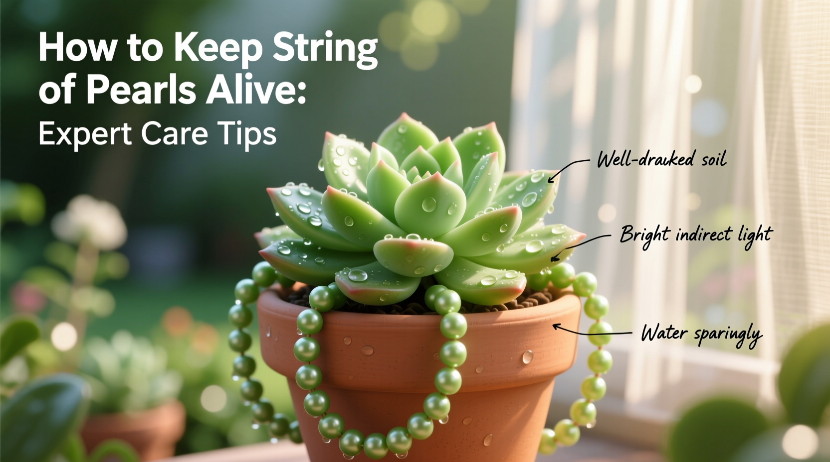 How to Keep String of Pearls Alive: Expert Care Tips