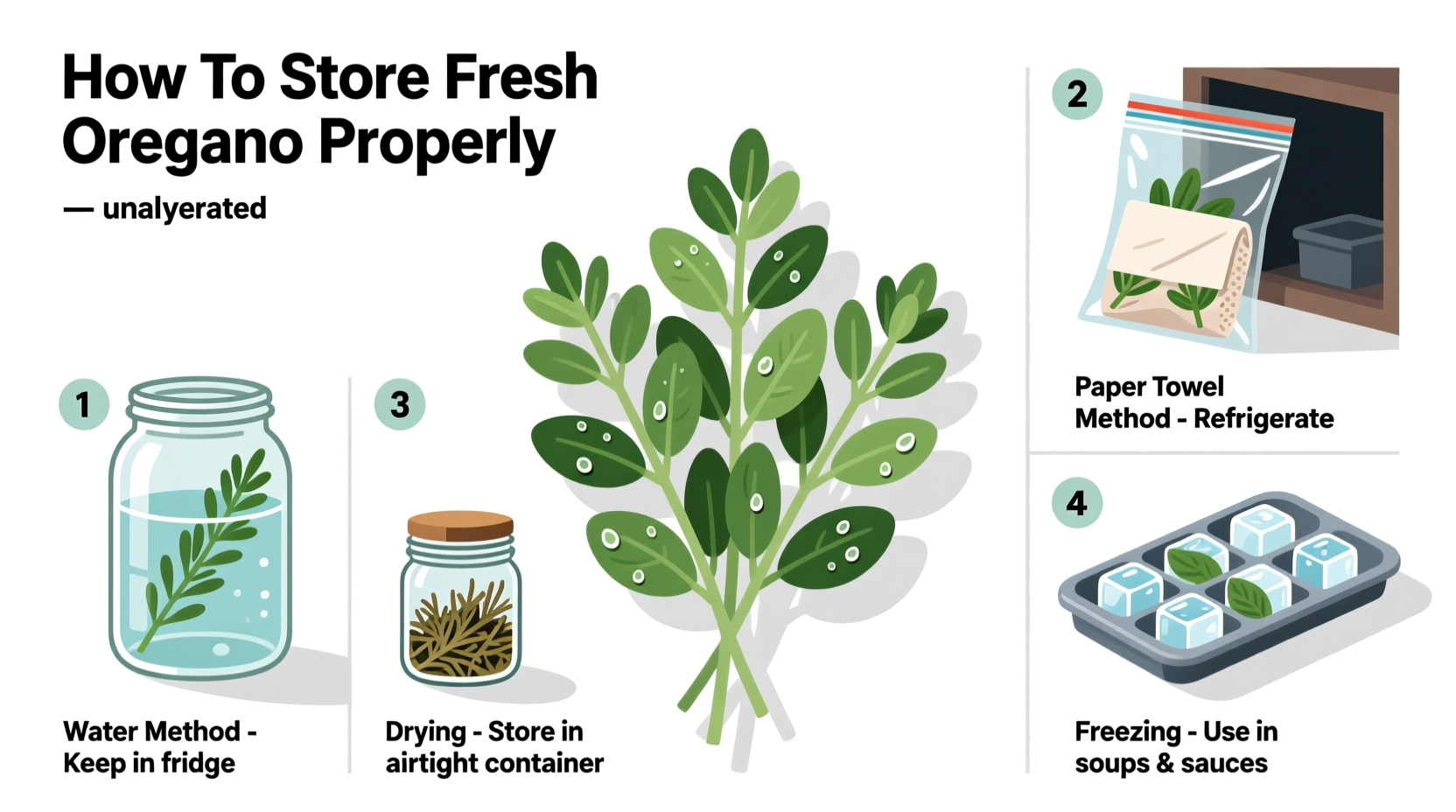 How to Store Fresh Oregano Properly