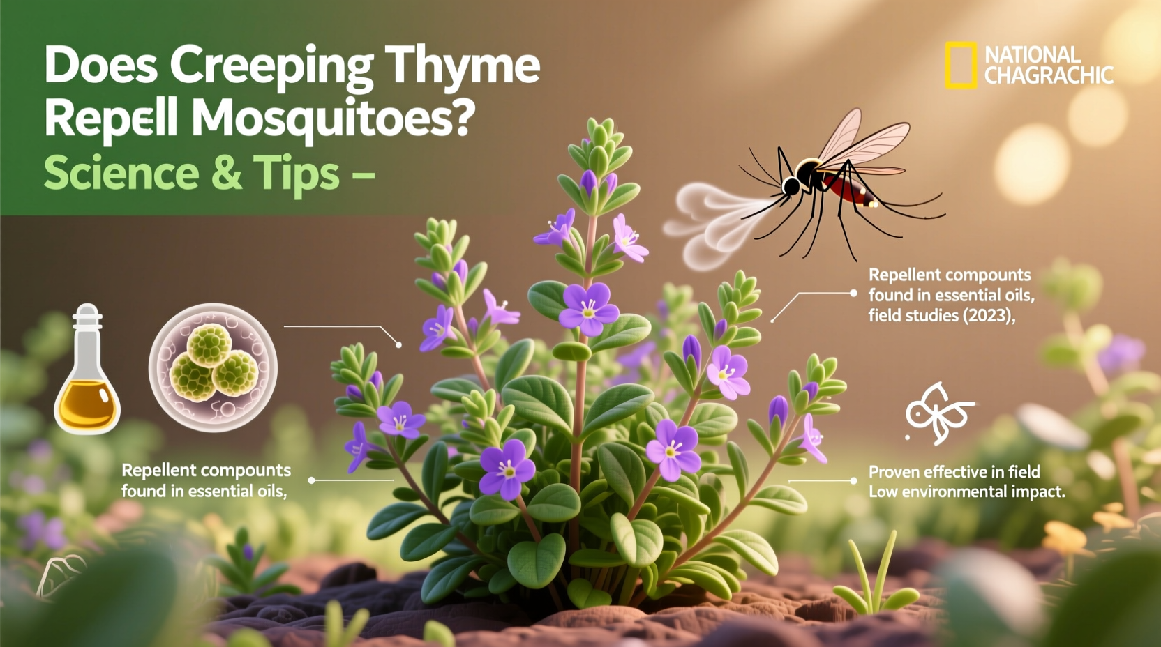 Does Creeping Thyme Repel Mosquitoes? Science & Tips