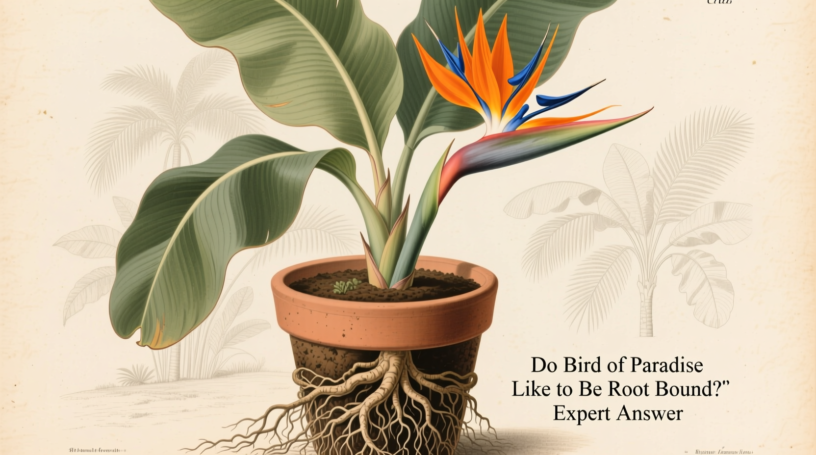 Do Bird of Paradise Like to Be Root Bound? Expert Answer