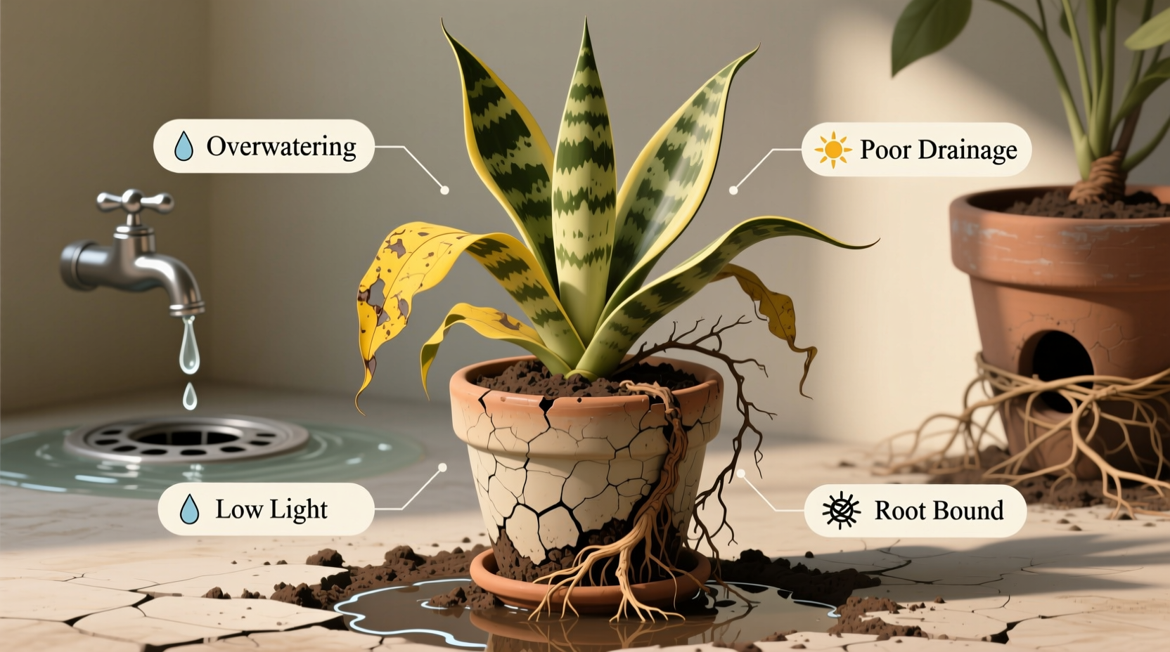 Why Is My Snake Plant Dying? Top Causes & Fixes