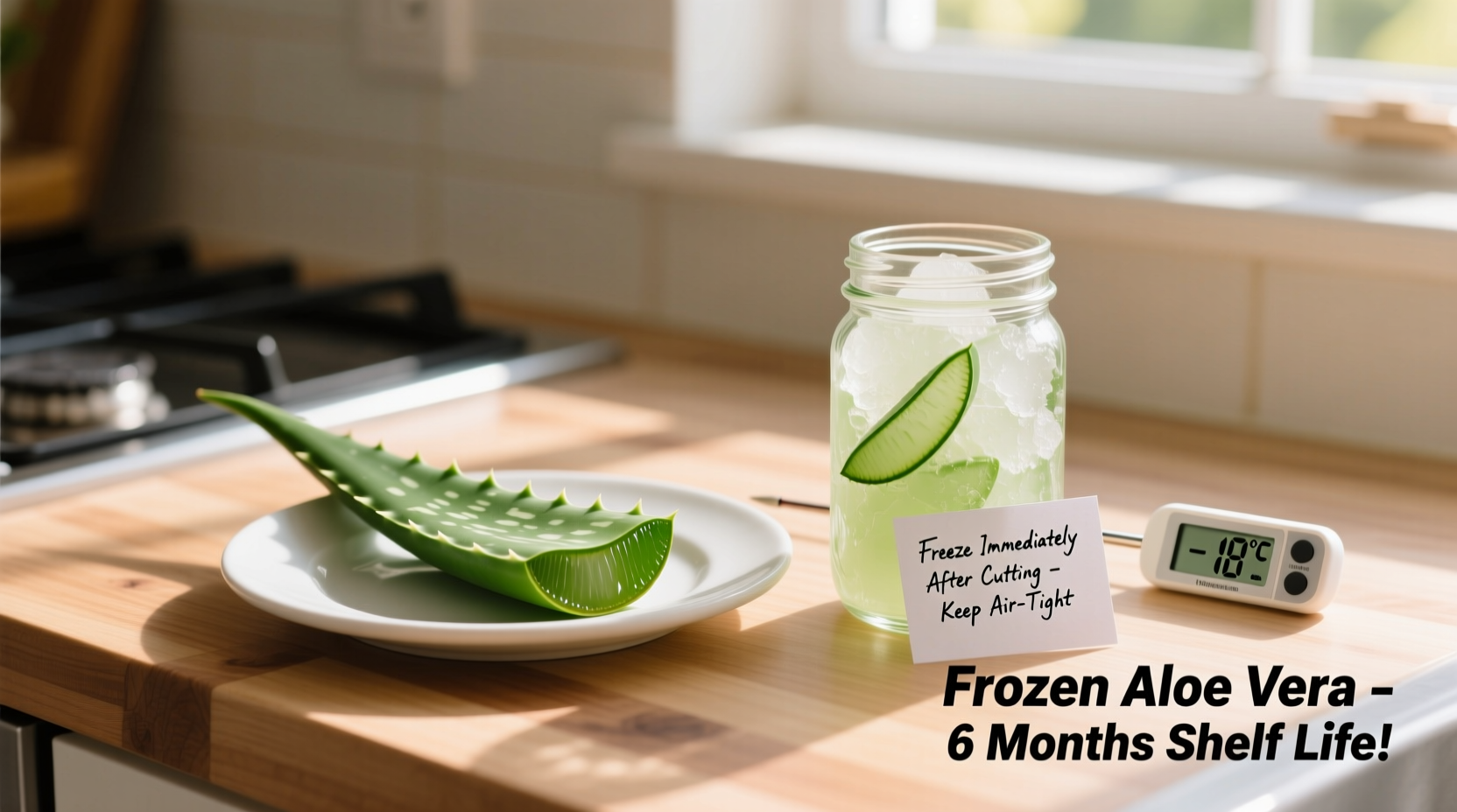 Can I Freeze Aloe Vera? Yes, Here's How to Do It Right