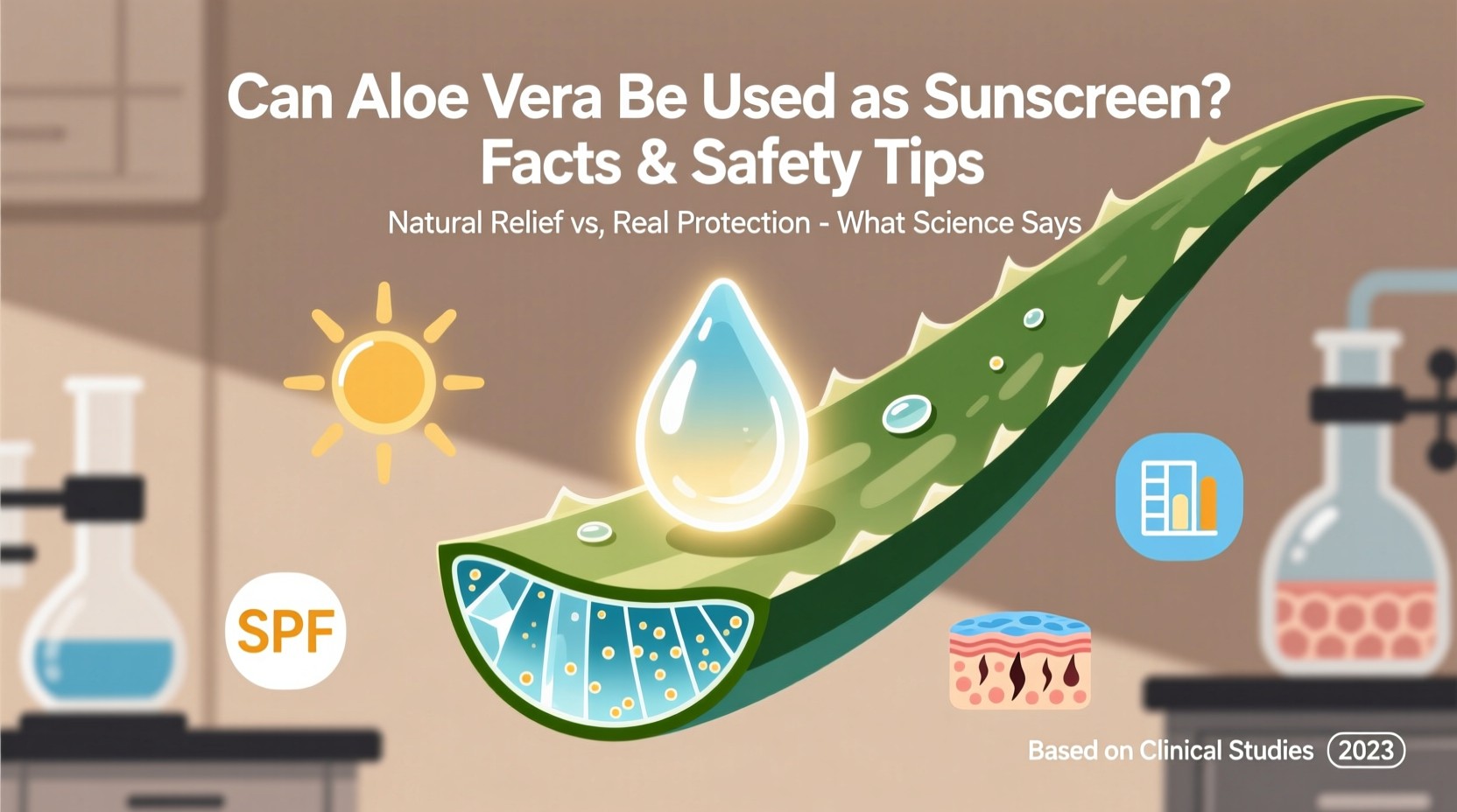 Can Aloe Vera Be Used as Sunscreen? Facts & Safety Tips