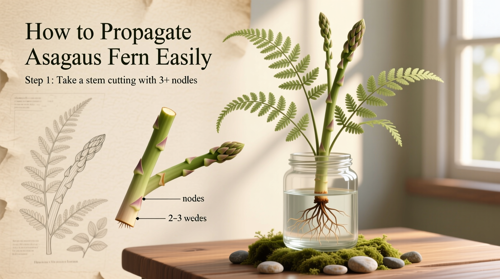 How to Propagate Asparagus Fern Easily