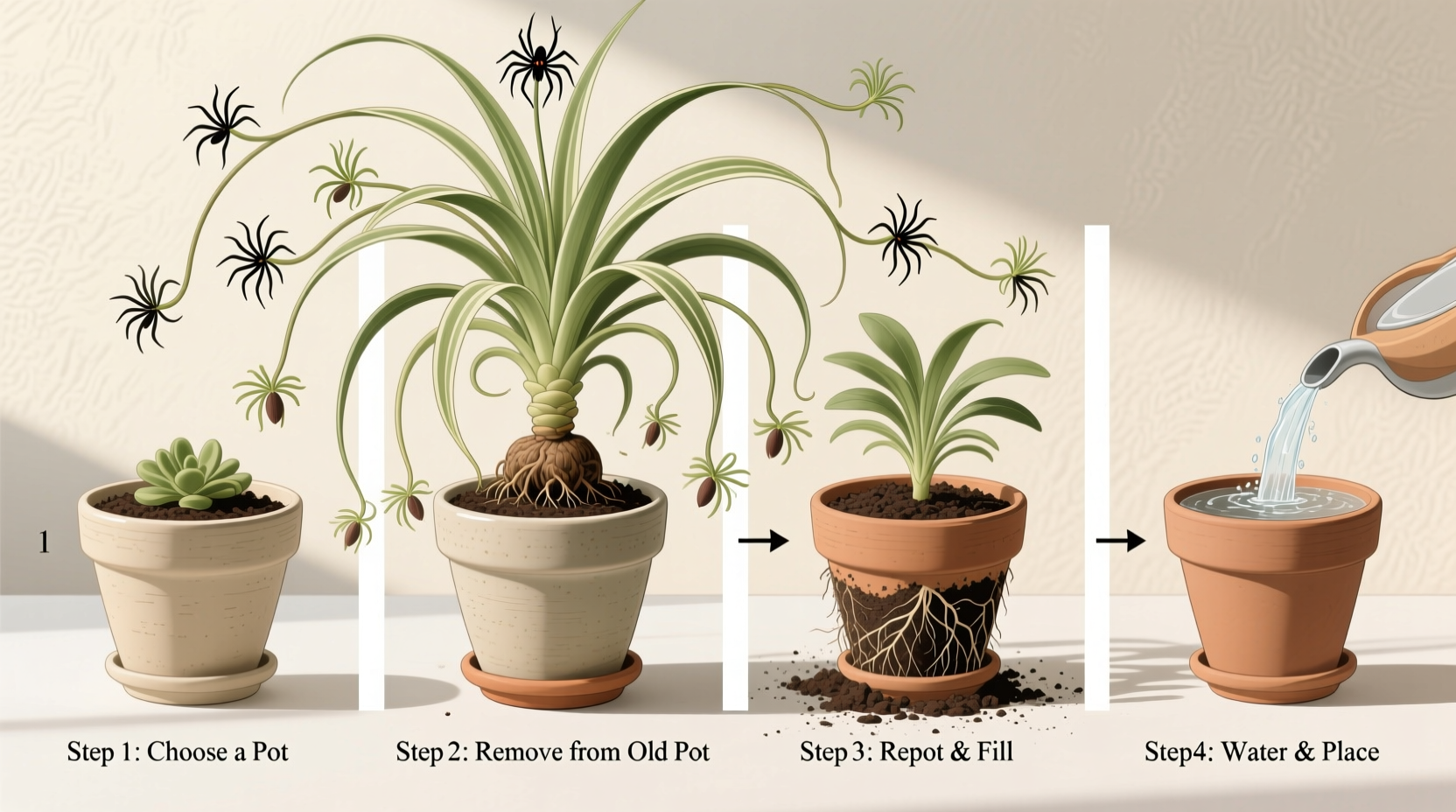 How to Pot a Spider Plant: Step-by-Step Guide