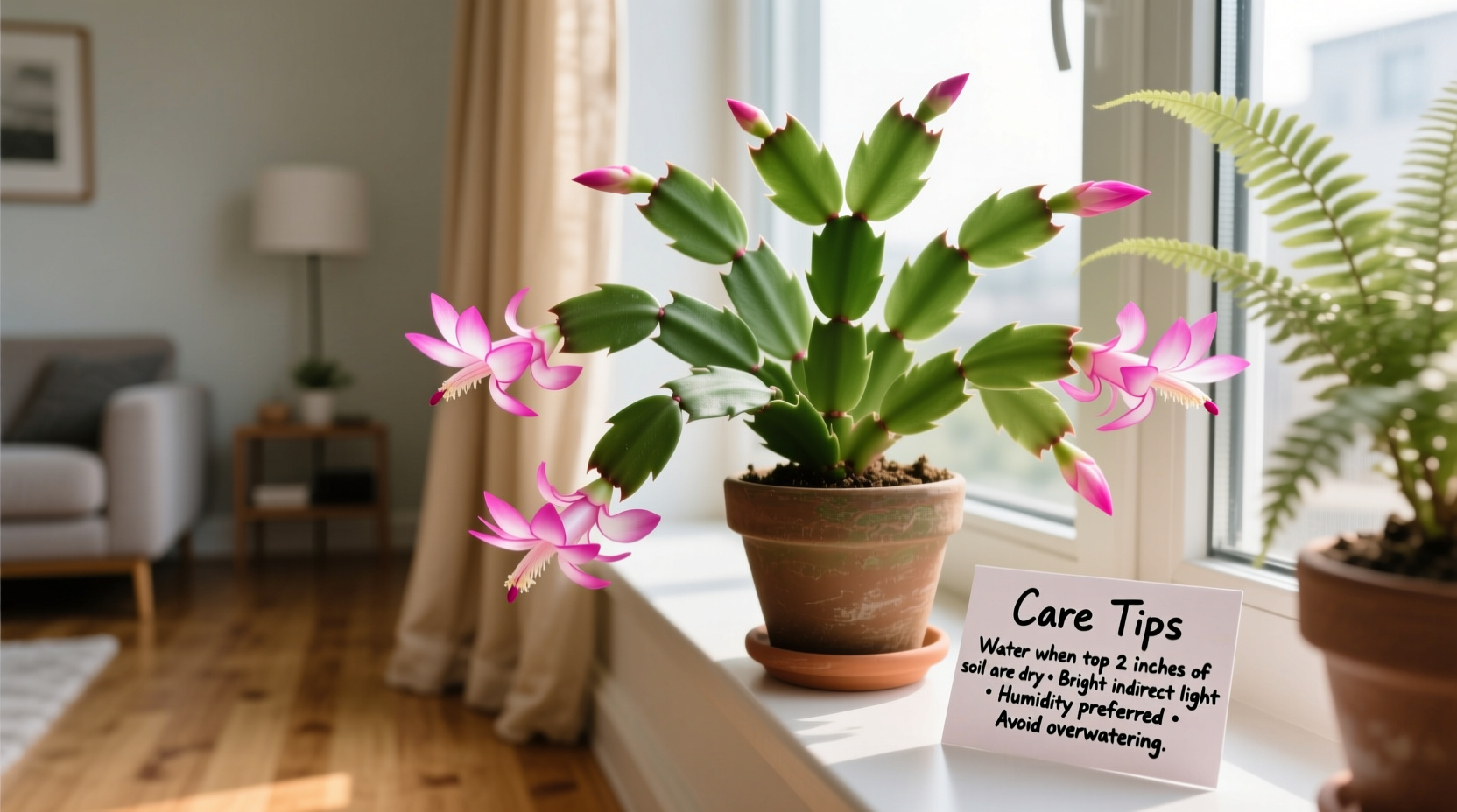 How to Care for a Christmas Cactus Indoors