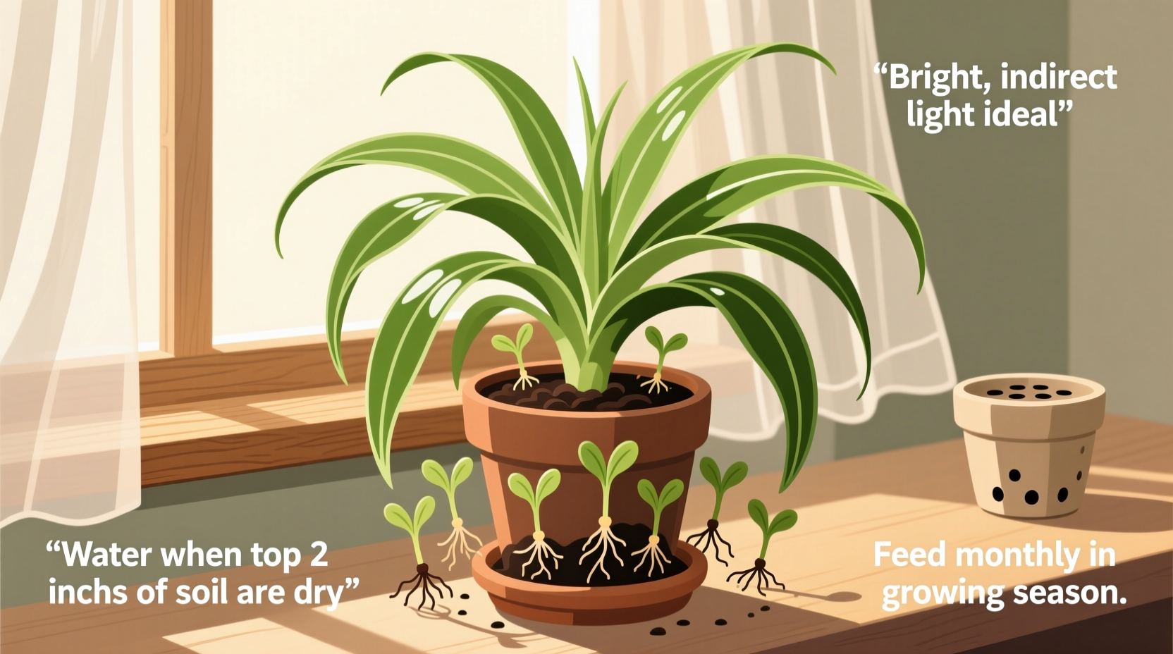 How to Care for a Spider Plant: Easy Indoor Tips