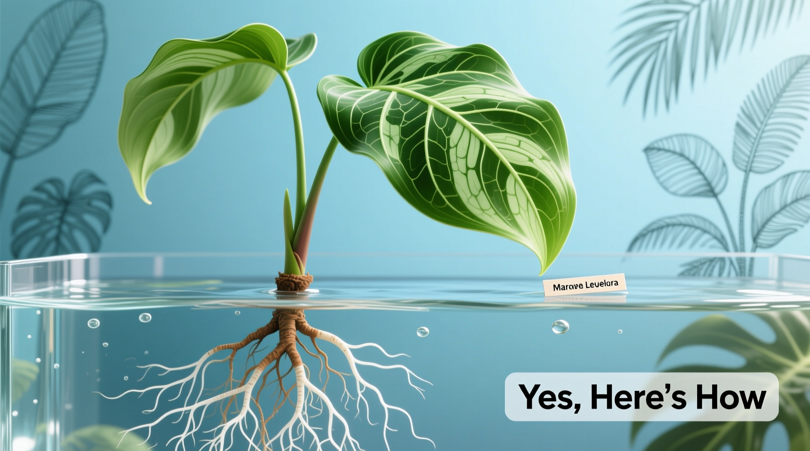 Can Prayer Plants Live in Water? Yes, Here's How