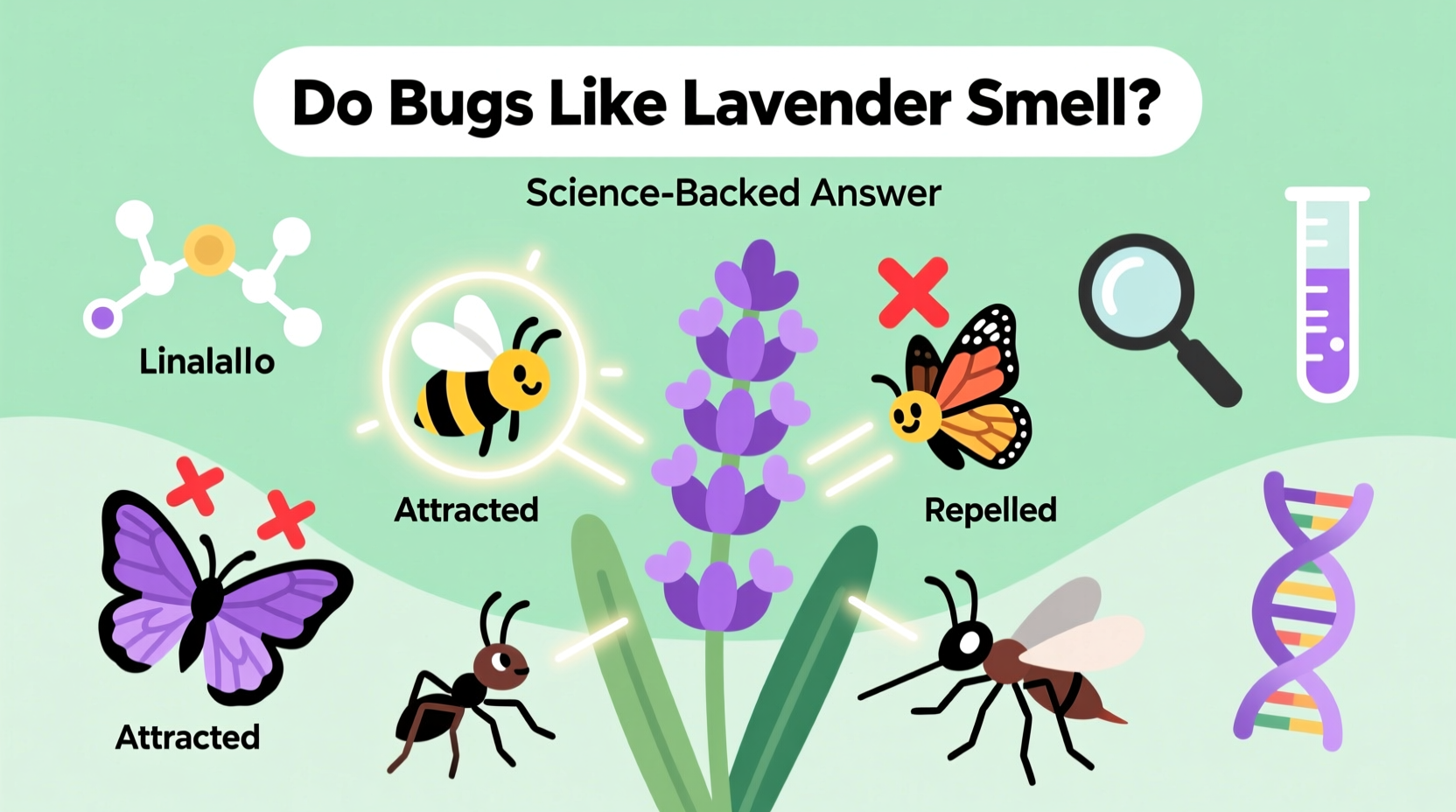 Do Bugs Like Lavender Smell? Science-Backed Answer