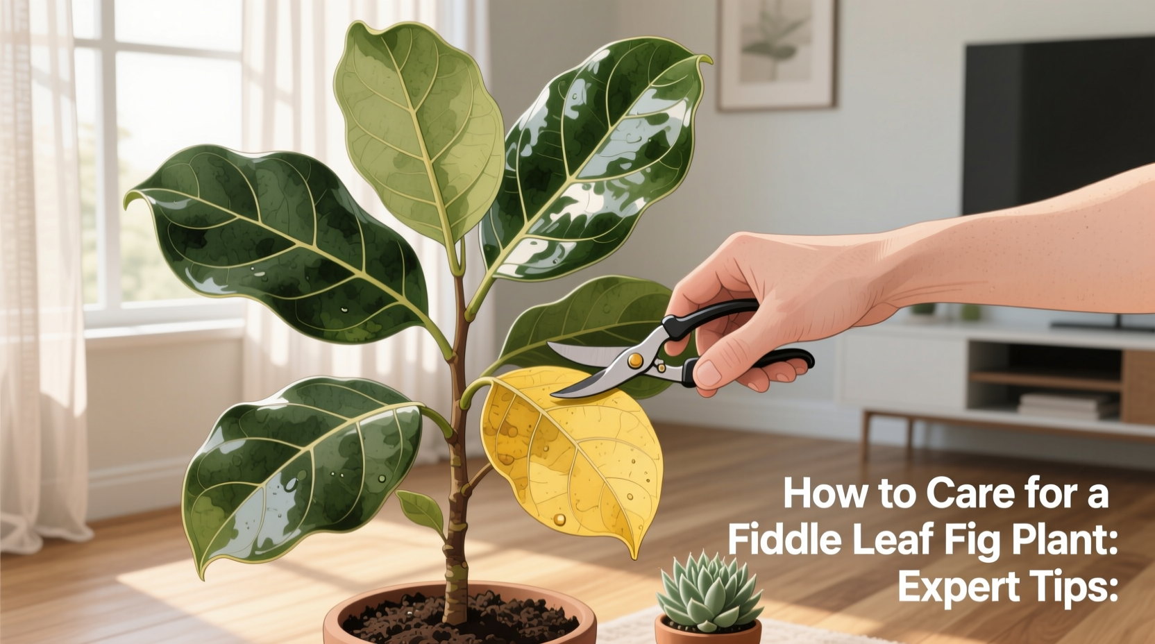 How to Care for a Fiddle Leaf Fig Plant: Expert Tips