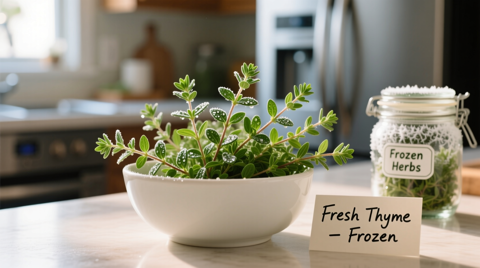 Can You Freeze Fresh Thyme? Yes, Here's How