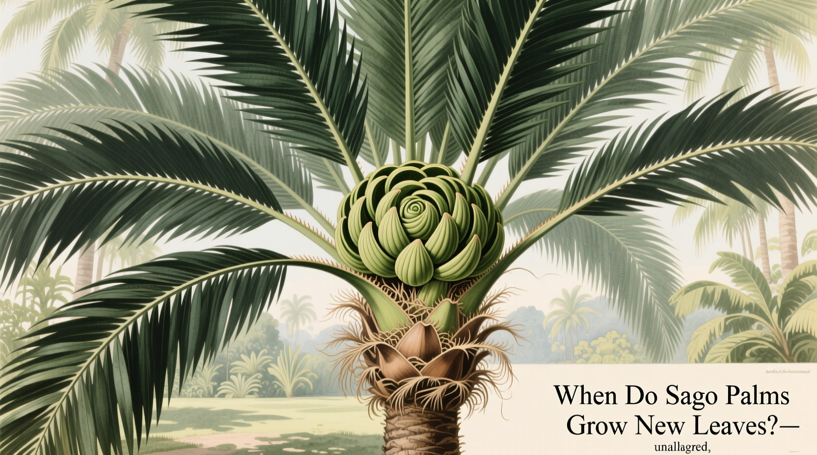 When Do Sago Palms Grow New Leaves?