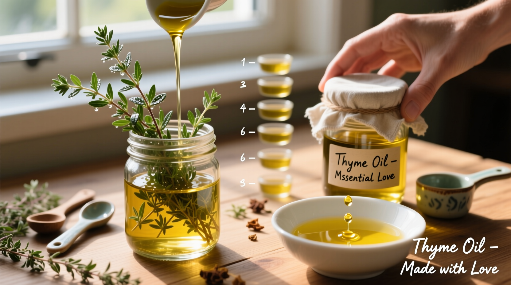 How to Make Thyme Oil at Home Safely