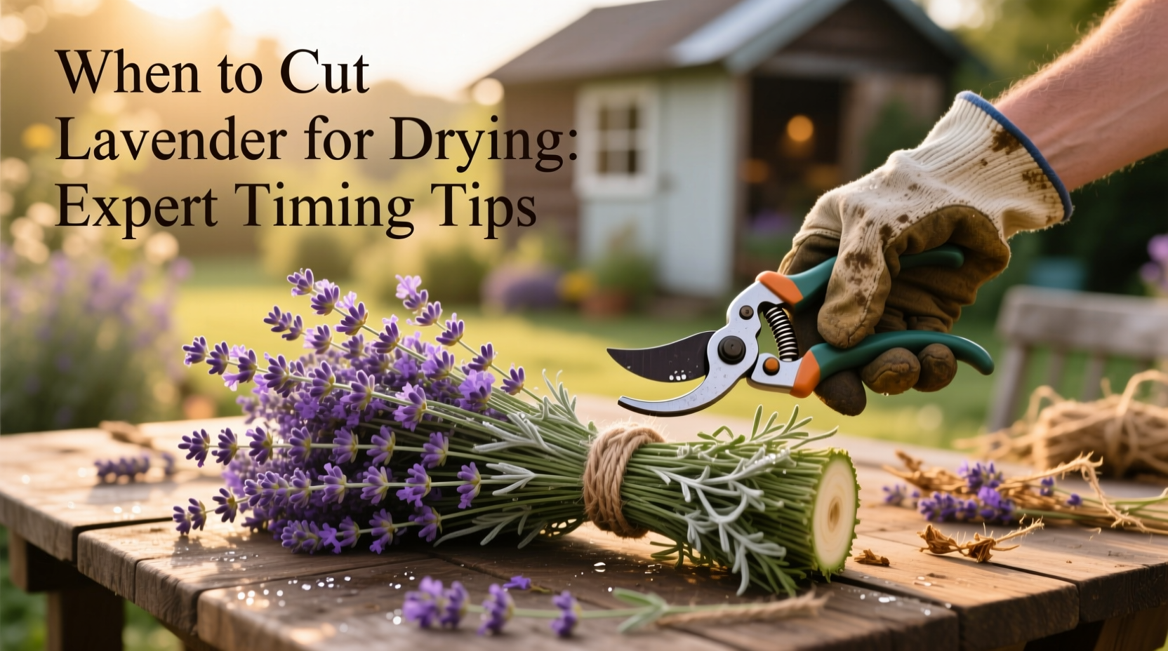 When to Cut Lavender for Drying: Expert Timing Tips