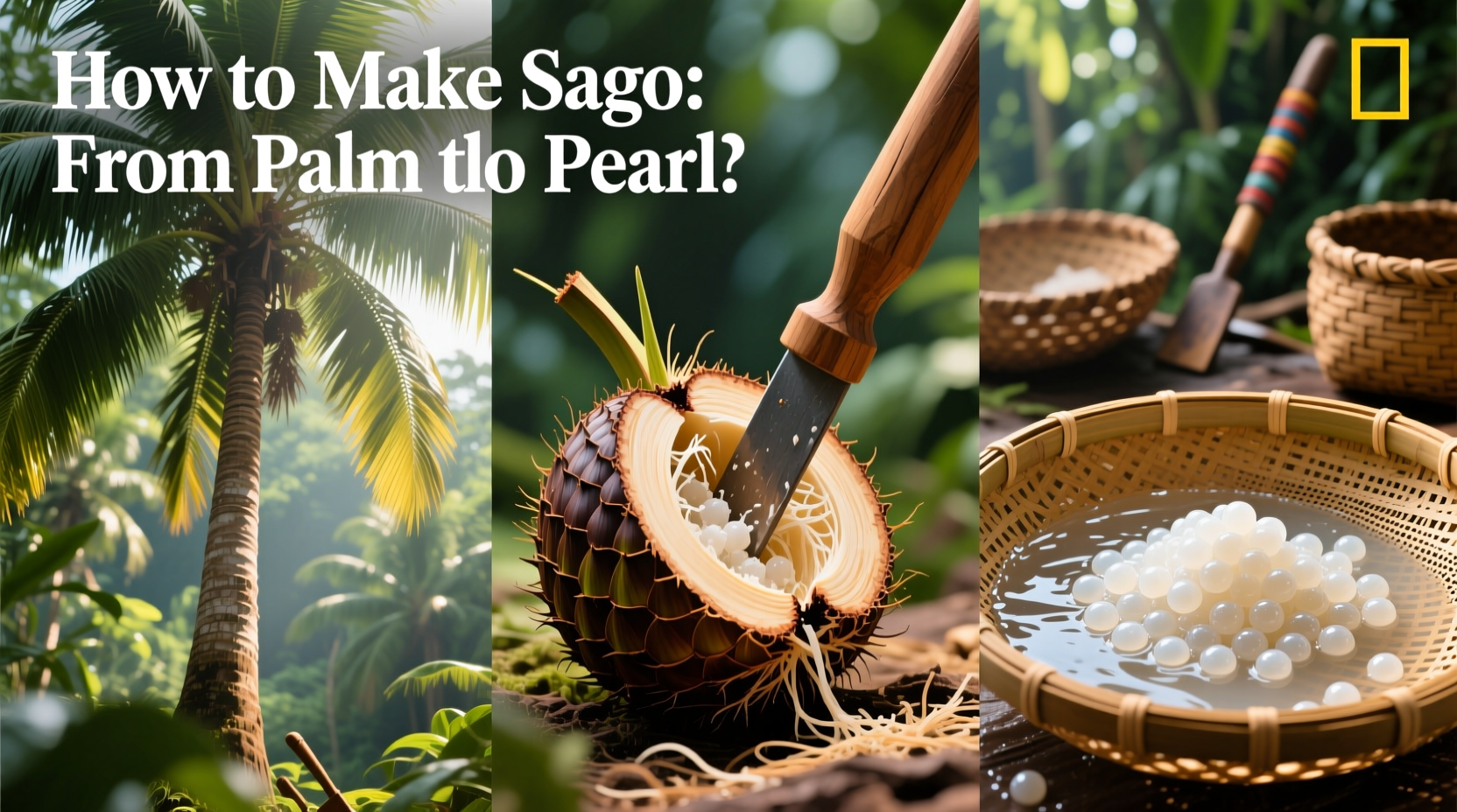 How to Make Sago: From Palm to Pearl