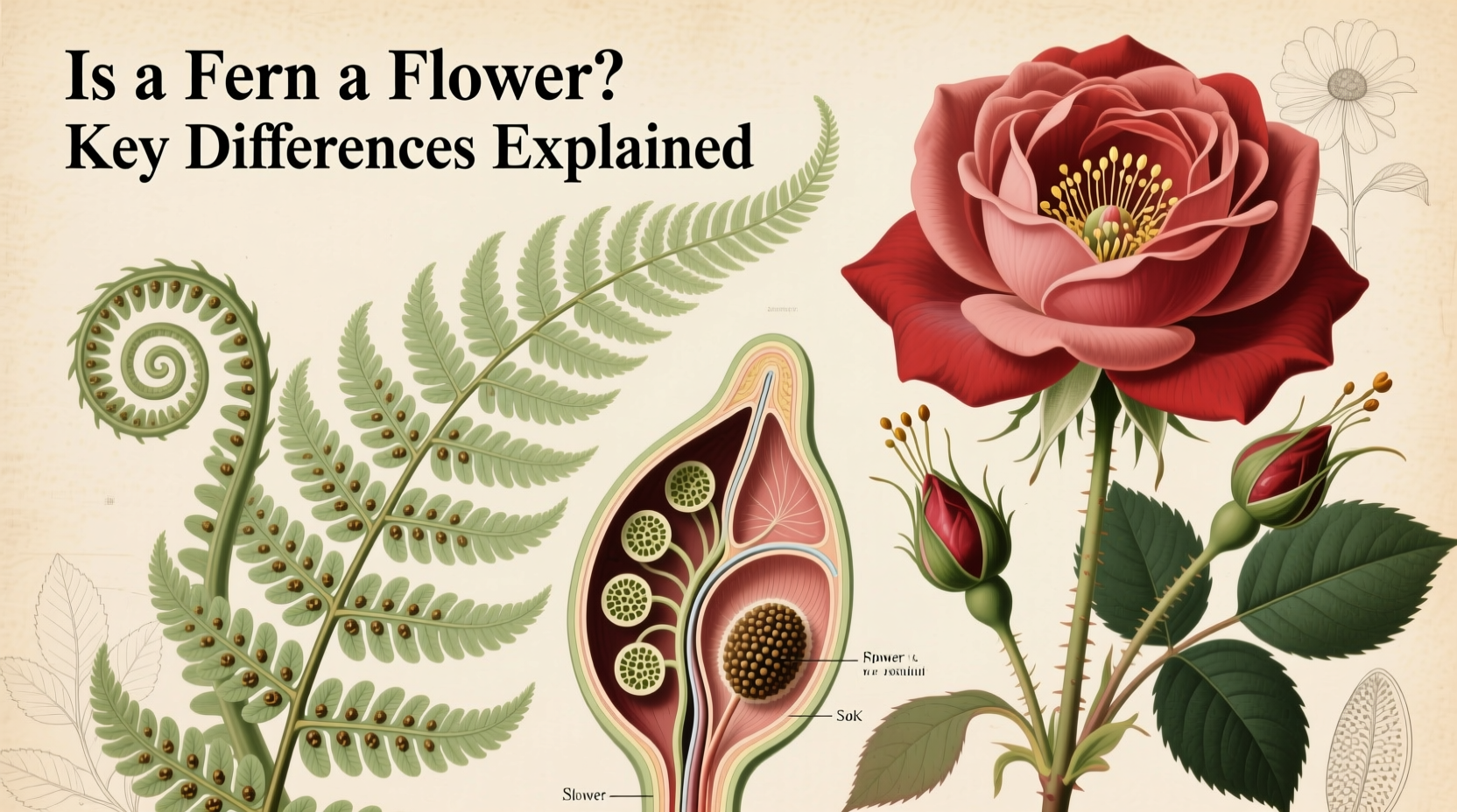 Is a Fern a Flower? Key Differences Explained