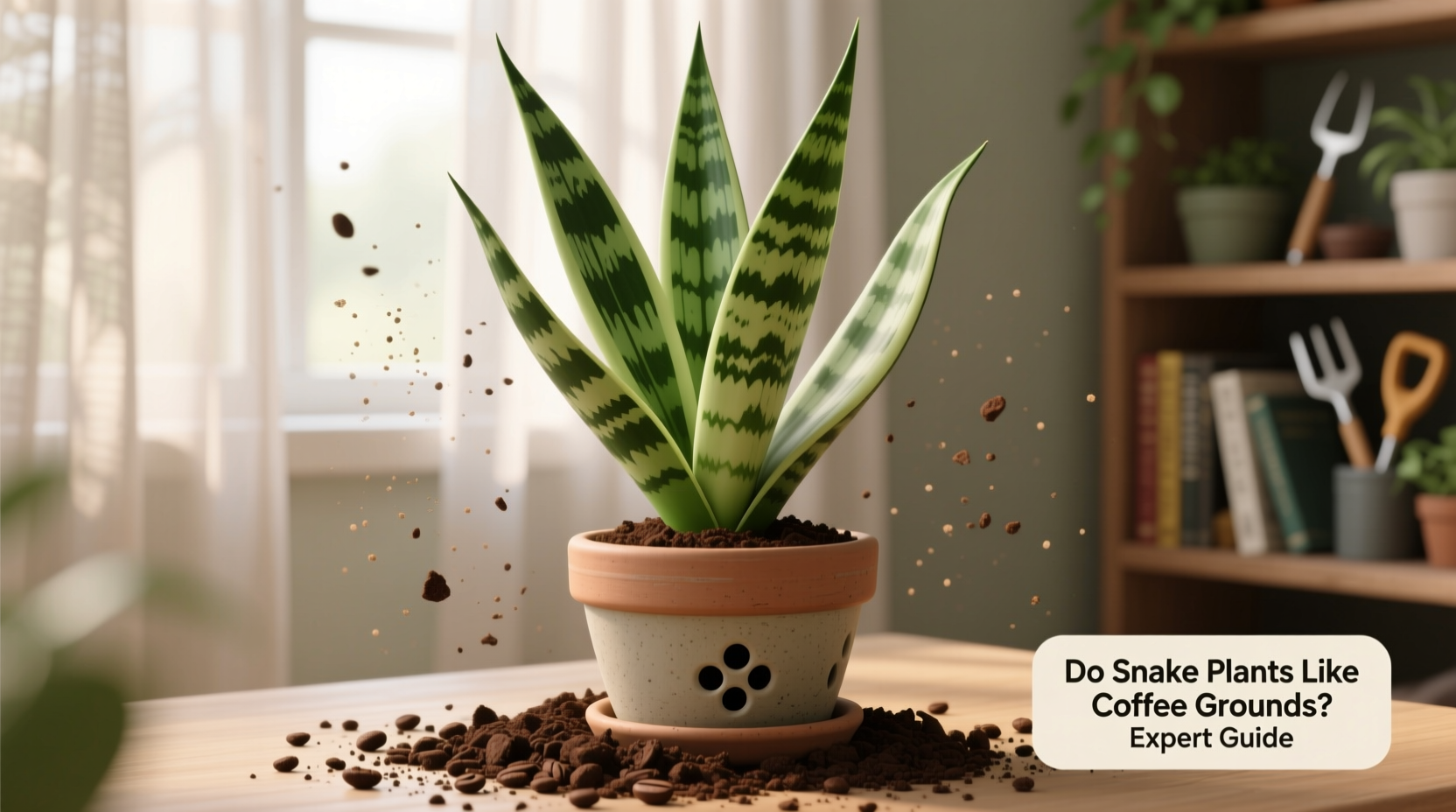 Do Snake Plants Like Coffee Grounds? Expert Guide