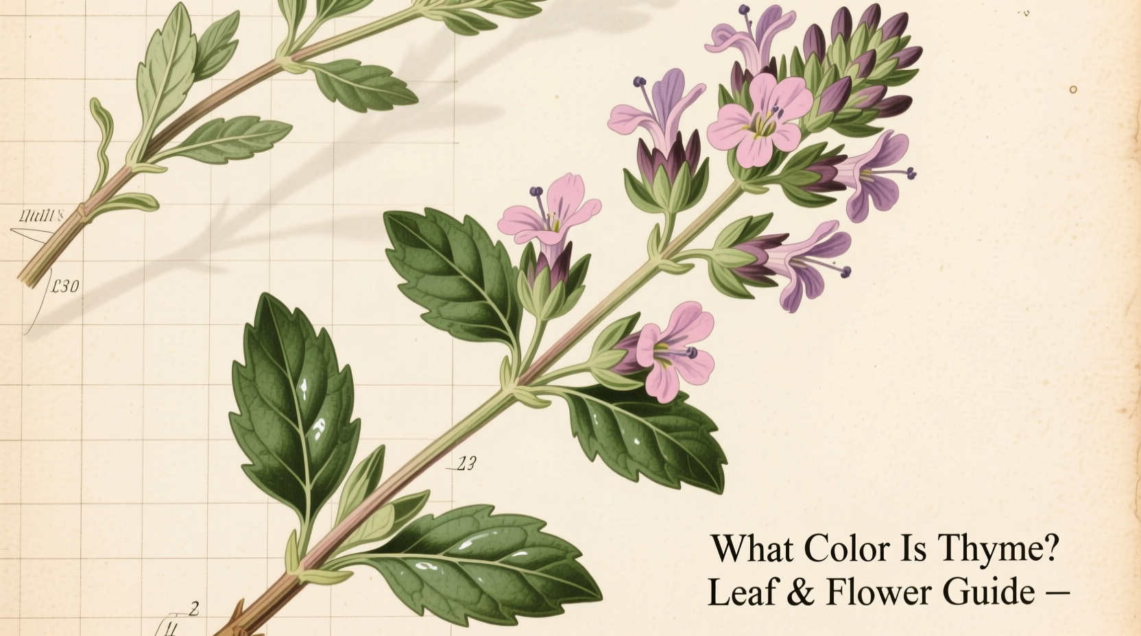 What Color Is Thyme? Leaf & Flower Guide