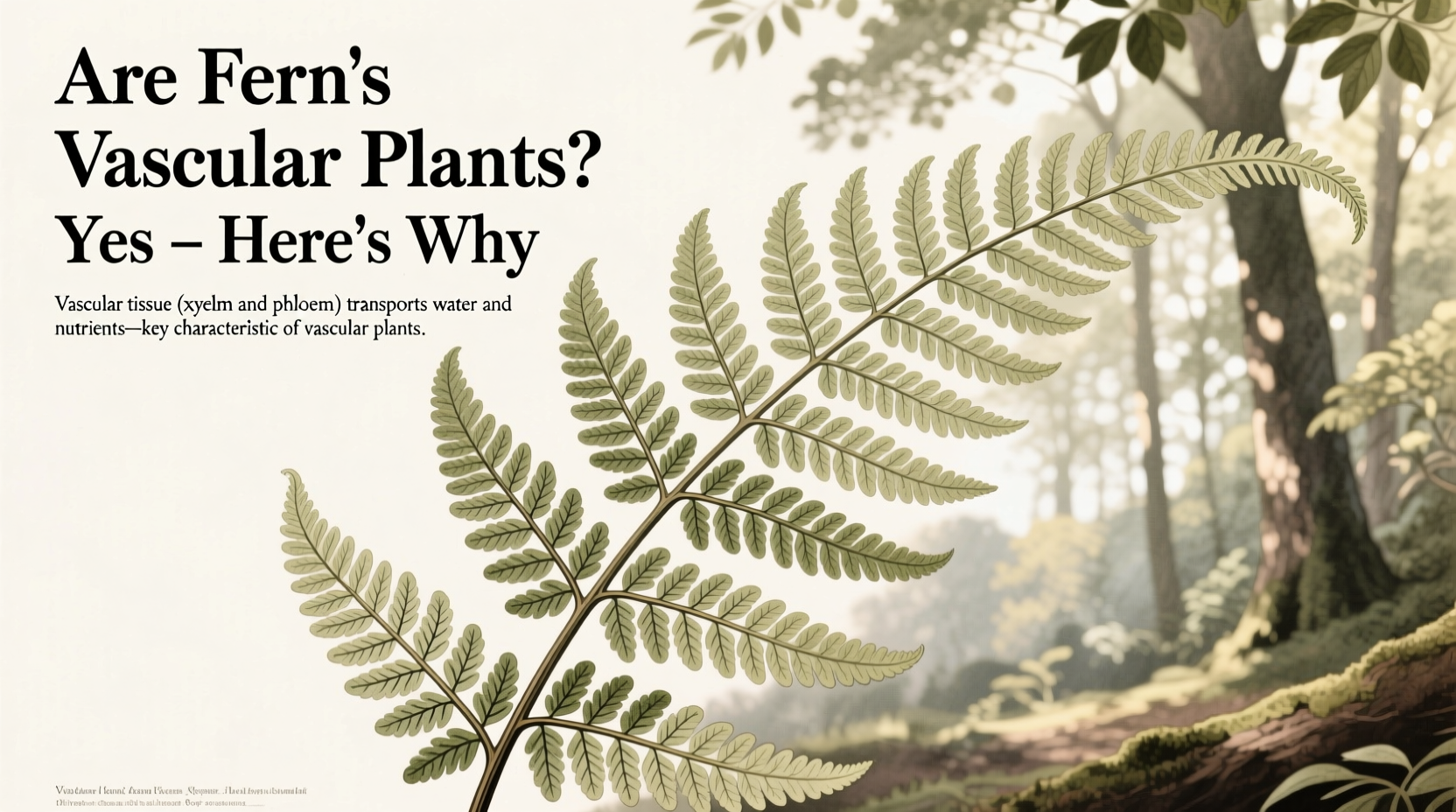 Are Ferns Vascular Plants? Yes – Here's Why