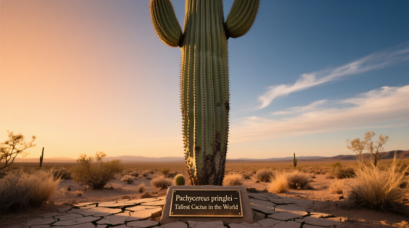 Tallest Cactus in the World: Pachycereus pringlei Facts