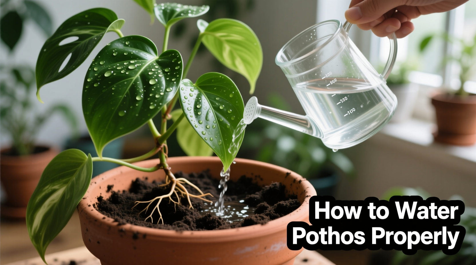 How to Water Pothos Properly