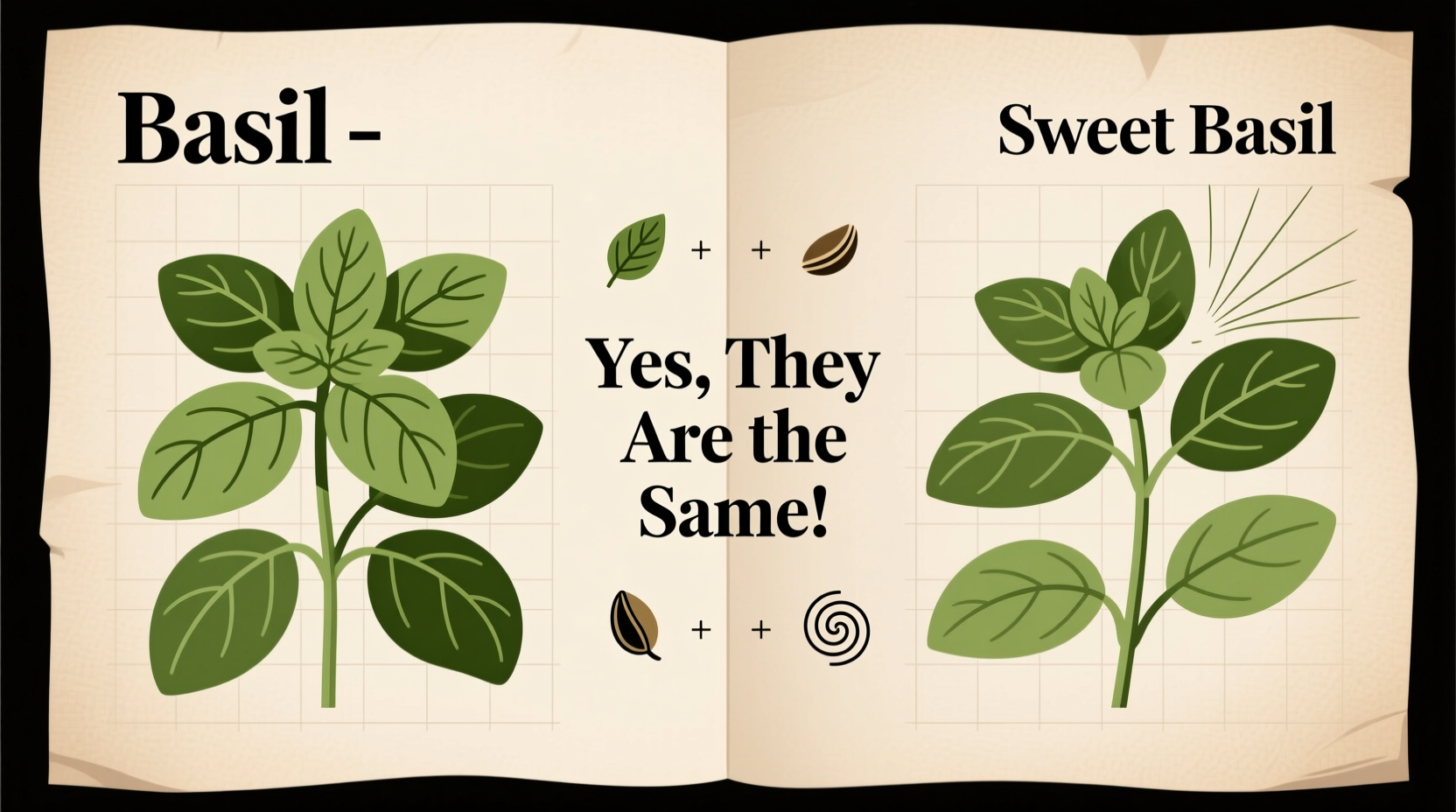 Is Basil and Sweet Basil the Same? Yes, Here's Why