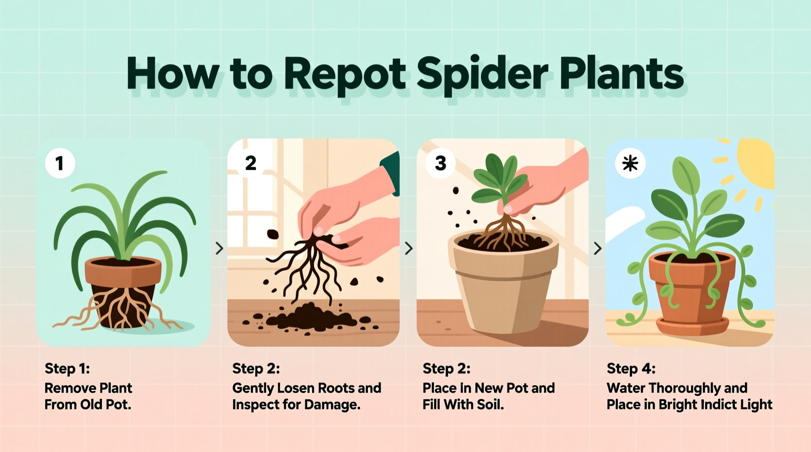 How to Repot Spider Plants: Step-by-Step Guide