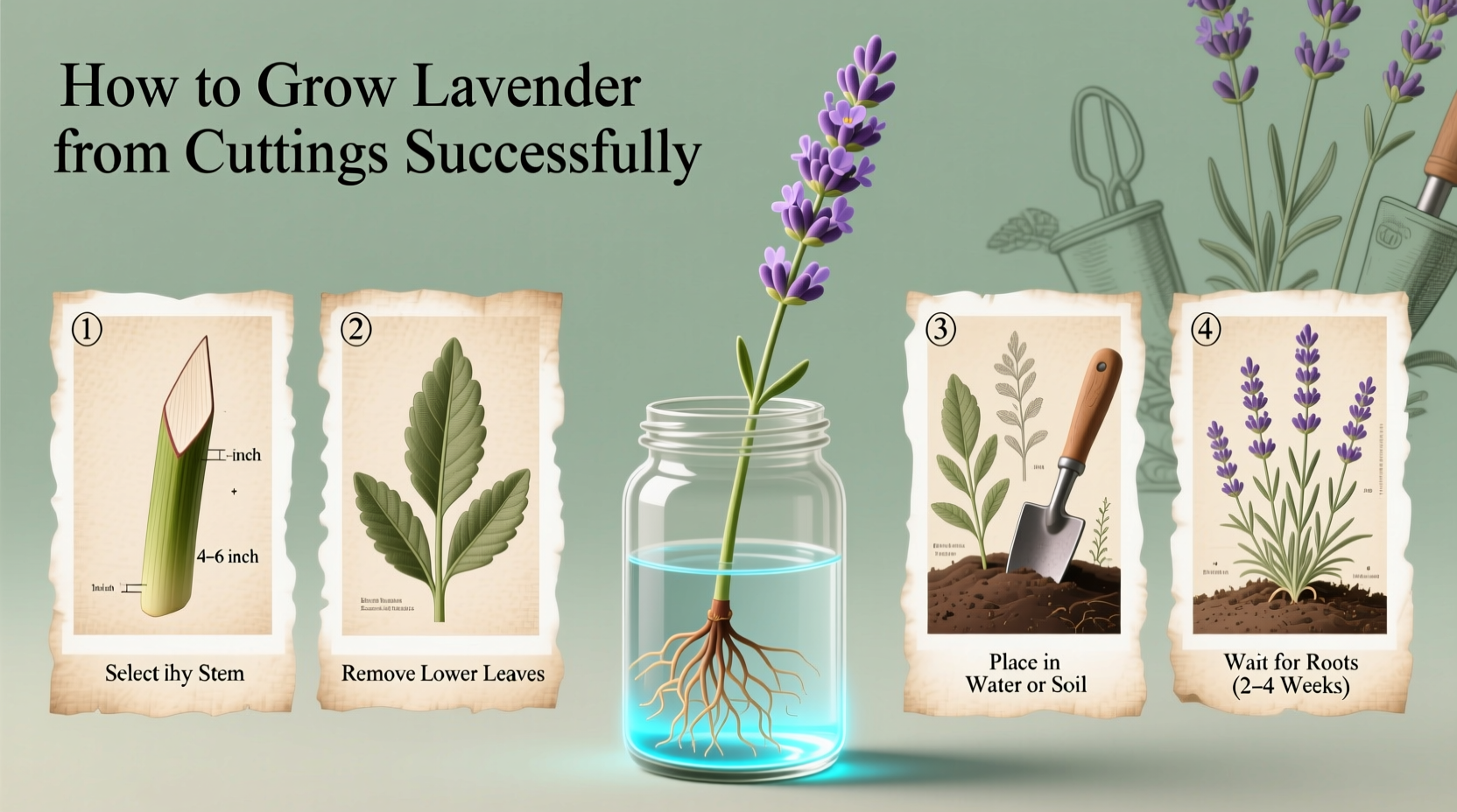 How to Grow Lavender from Cuttings Successfully