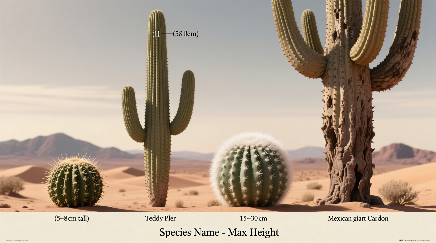 How Tall Does a Cactus Grow? Size by Species
