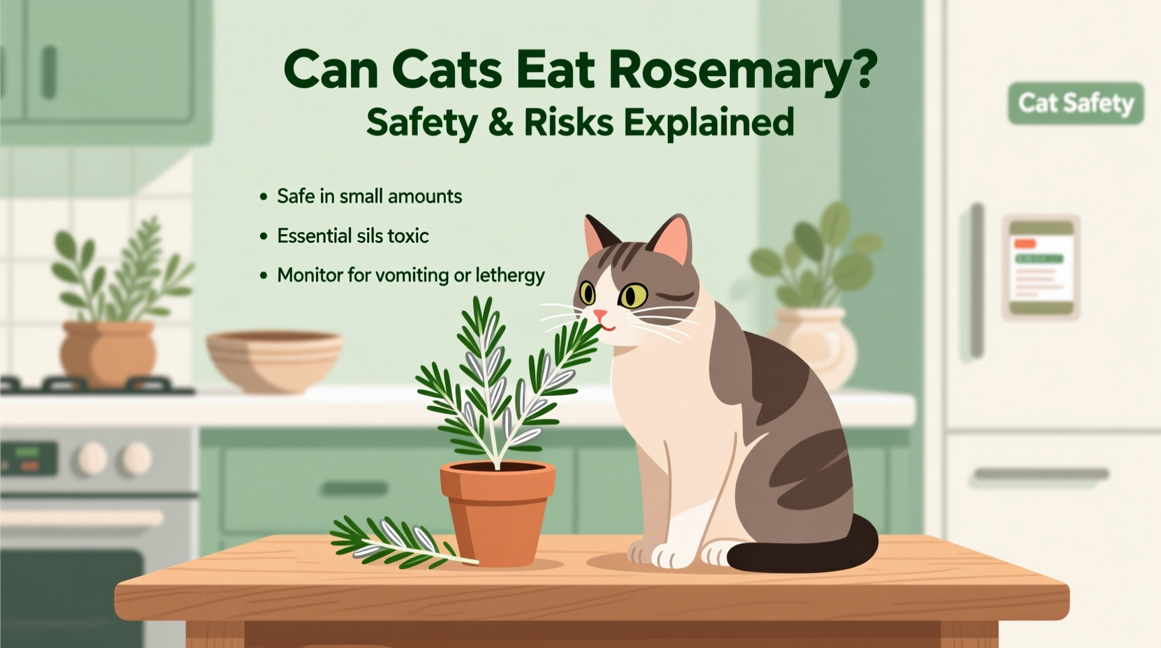 Can Cats Eat Rosemary? Safety & Risks Explained