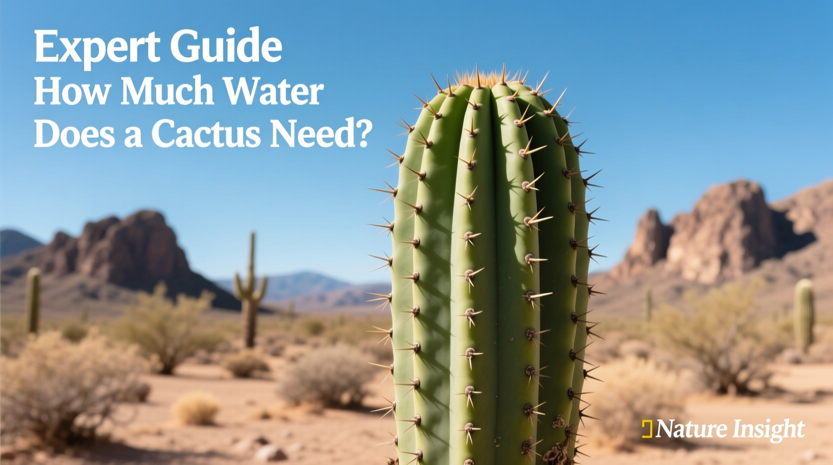 How Much Water Does a Cactus Need? Expert Guide