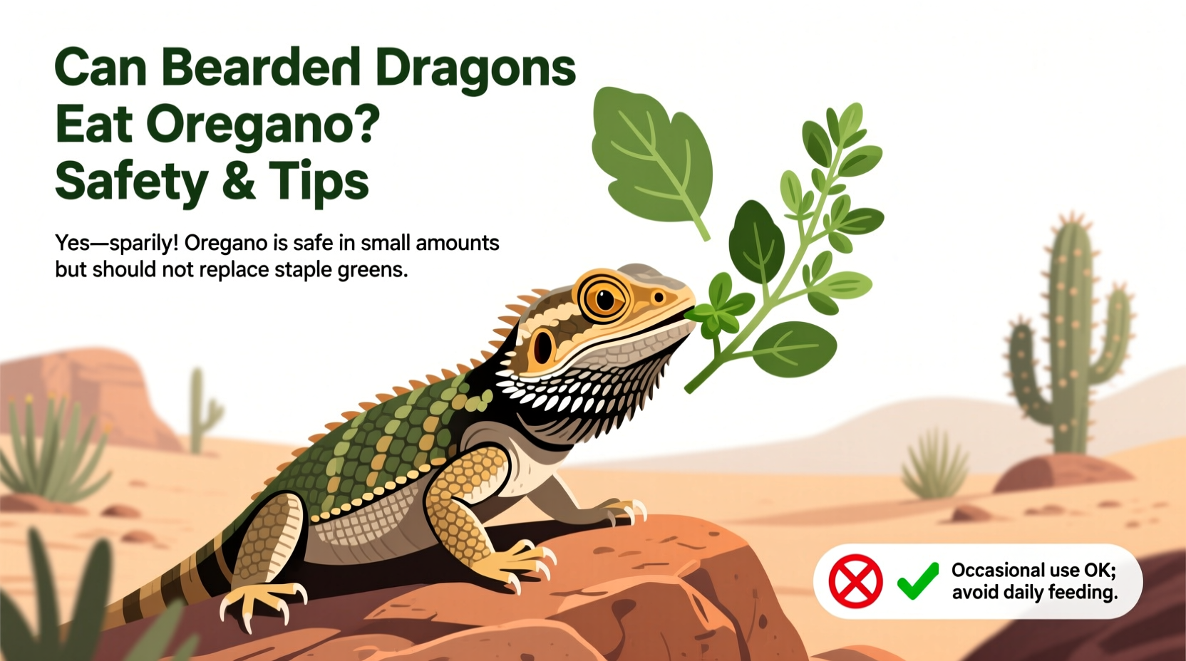 Can Bearded Dragons Eat Oregano? Safety & Tips